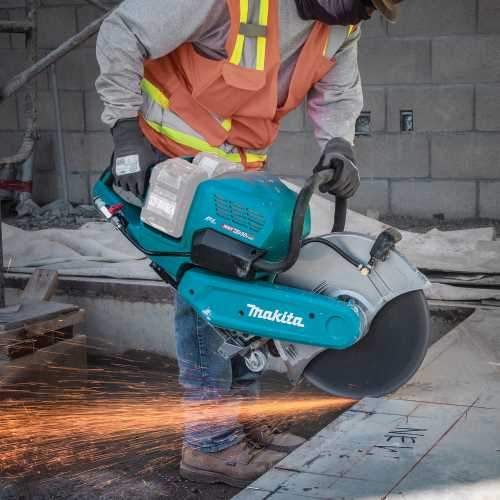 Makita GEC01Z 80V max (40V max X2) XGT® Brushless 14" Power Cutter with AFT®, Electric Brake, Tool Only