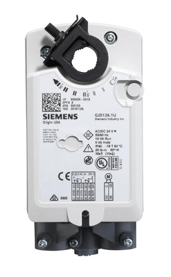 Siemens GJD321.1U DAMPER ACTUATOR | SPRING RETURN | 230 VAC | ON/OFF | 20 LB-IN