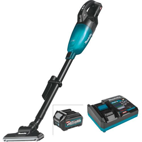 Makita GLC01R1 40V max XGT® Brushless Cordless 4‘Speed HEPA Filter Compact Stick Vacuum Kit (2.0Ah)