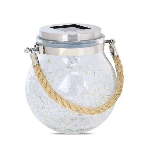 Feit Electric GLOBE3/FY/SOL/LED 3 in. Solar Powered Fairy Jar Light