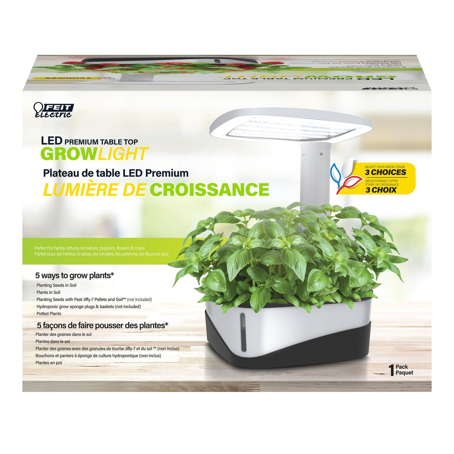 Feit Electric GLP20/TABLE/37W/LED 37W Portable Tabletop Grow Light