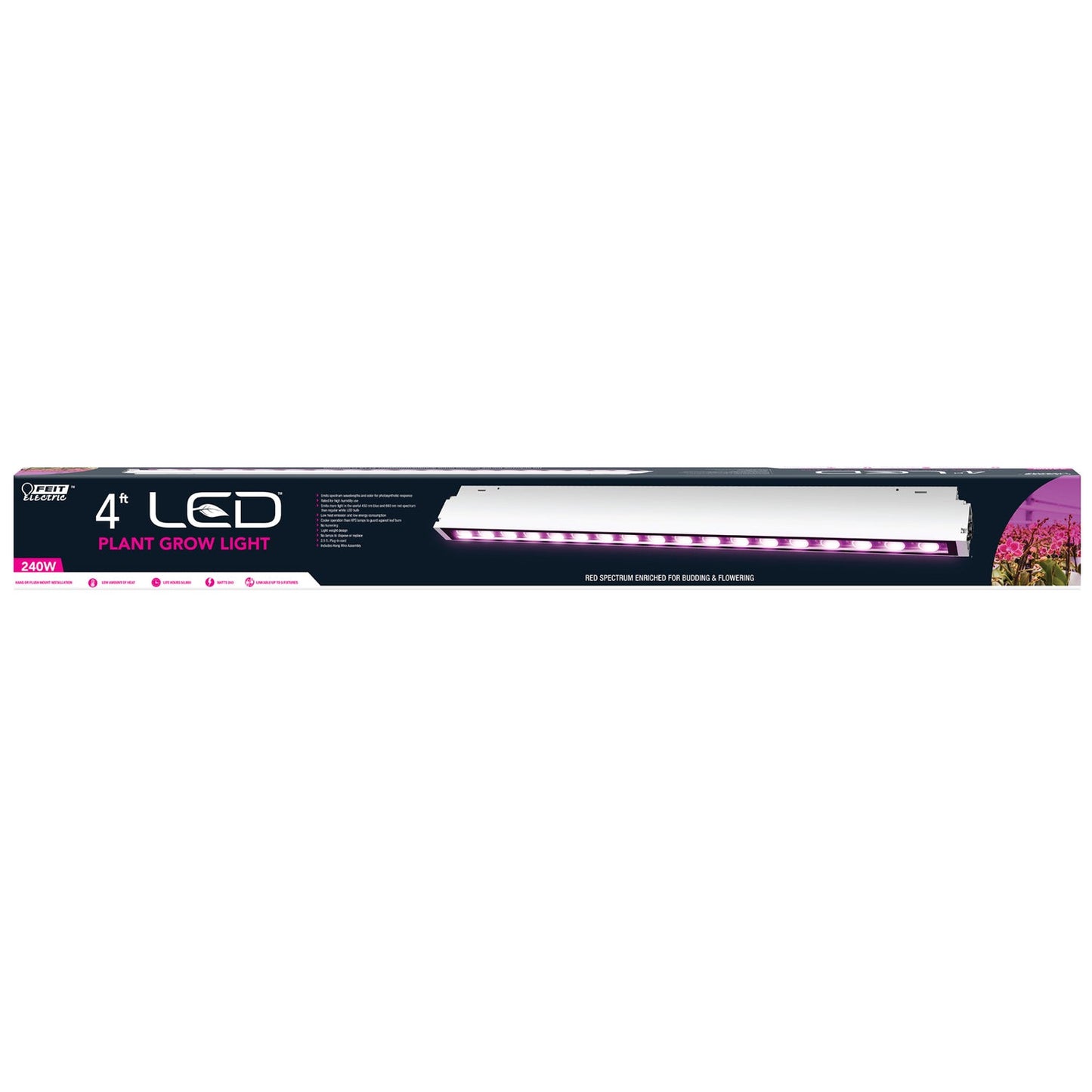 Feit Electric GLP48H/V/240W/LED 4 ft. LED Plant Grow Light