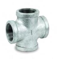 Everflow GMCR0400  4" Cross Galvanized Malleable