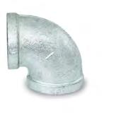 Everflow GMNL0112  1-1/2" Elbow 90 Galvanized Malleable
