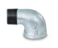Everflow GMSN0200  2" Street Elbow 90 Galvanized Malleable