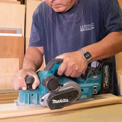 Makita GPK01M1 40V max XGT® Brushless Cordless 3‘1/4" Planer Kit, AWS® Capable (4.0Ah)