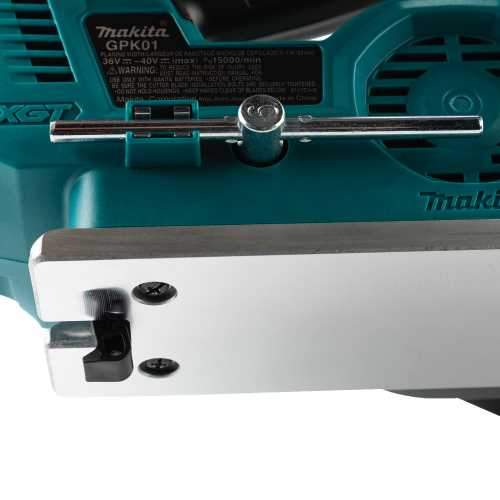 Makita GPK01M1 40V max XGT® Brushless Cordless 3‘1/4" Planer Kit, AWS® Capable (4.0Ah)