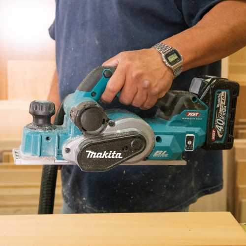 Makita GPK01M1 40V max XGT® Brushless Cordless 3‘1/4" Planer Kit, AWS® Capable (4.0Ah)