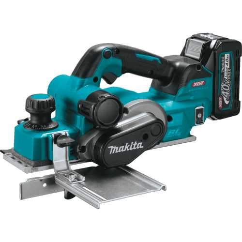 Makita GPK01M1 40V max XGT® Brushless Cordless 3‘1/4" Planer Kit, AWS® Capable (4.0Ah)