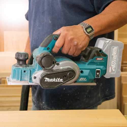 Makita GPK01Z 40V max XGT® Brushless Cordless 3‘1/4" Planer, AWS® Capable, Tool Only