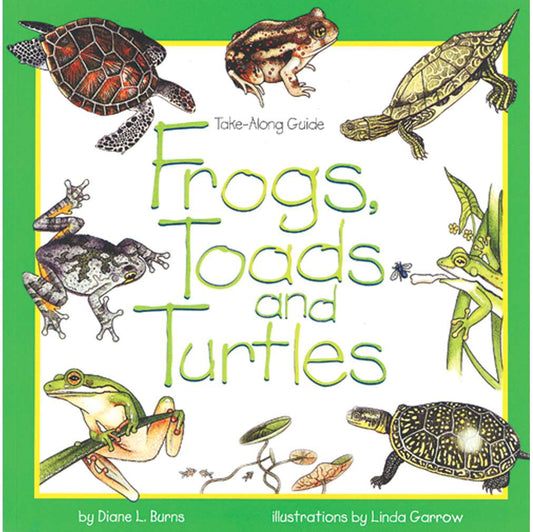 Paradise Clay GPT166 Take-Along Guide: Frogs, Toads & Turtles - Book
