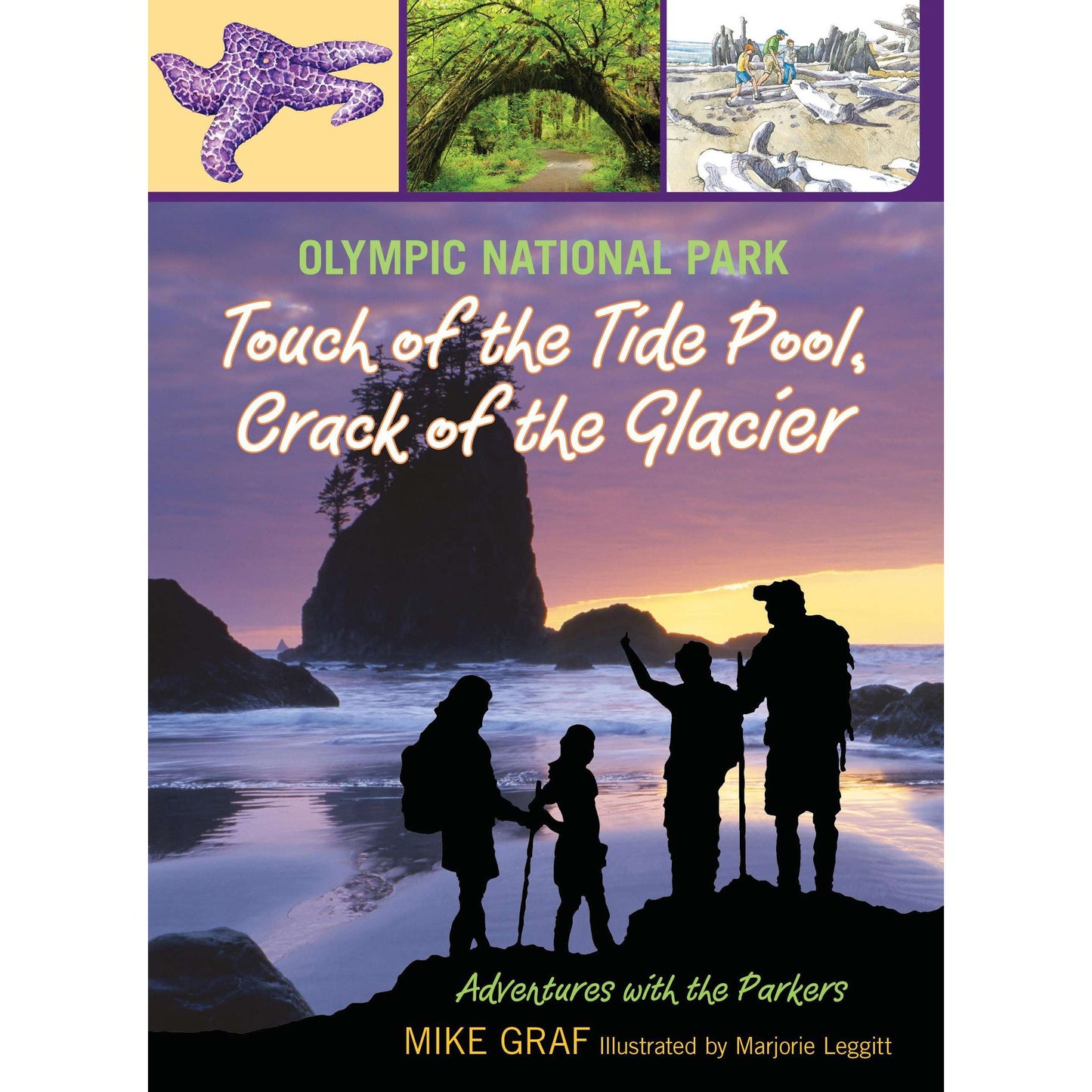 Paradise Clay GPT175 Olympic National Park: Touch of the Tide Pool, Crack of the Glacier - Book
