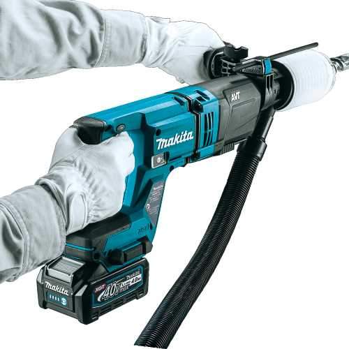 Makita GRH07M1 40V max XGT® Brushless Cordless 1‘1/8" SDS‘PLUS AVT® Rotary Hammer (D‘Handle) Kit, AFT®, AWS® Capable (4.0 Ah)