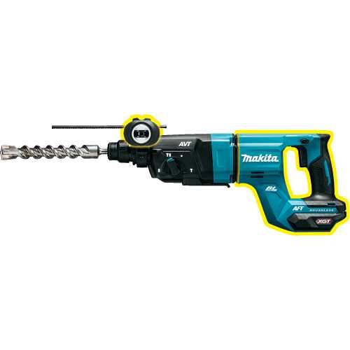 Makita GRH07Z 40V max XGT® Brushless Cordless 1‘1/8" SDS‘PLUS AVT® Rotary Hammer (D‘Handle), AFT®, AWS® Capable, Tool Only