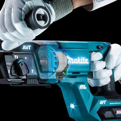 Makita GRH07Z 40V max XGT® Brushless Cordless 1‘1/8" SDS‘PLUS AVT® Rotary Hammer (D‘Handle), AFT®, AWS® Capable, Tool Only