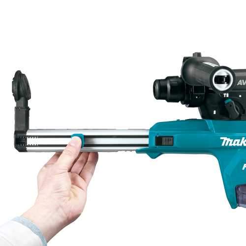 Makita GRH07ZW 40V max XGT® Brushless 1‘1/8" SDS‘PLUS AVT® Rotary Hammer (D‘Handle) w/ Dust Extractor, AFT®, AWS® Capable, Tool Only