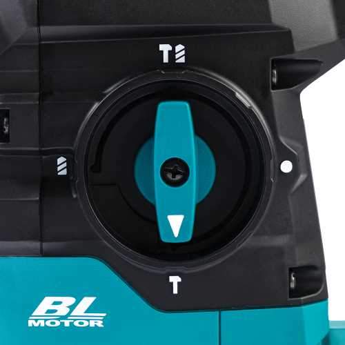 Makita GRH08M1W 40V max XGT® Brushless Cordless 1‘3/16" SDS‘PLUS AVT® Rotary Hammer Kit w/Dust Extractor, AFT®, AWS® Capable (4.0Ah)