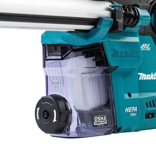 Makita GRH08ZW 40V max XGT® Brushless Cordless 1‘3/16" SDS‘PLUS AVT® Rotary Hammer w/ Dust Extractor, AFT®, AWS® Capable, Tool Only