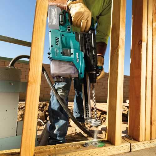 Makita GRH08ZW 40V max XGT® Brushless Cordless 1‘3/16" SDS‘PLUS AVT® Rotary Hammer w/ Dust Extractor, AFT®, AWS® Capable, Tool Only