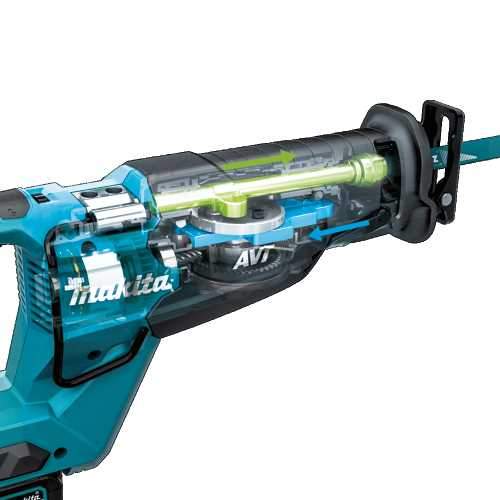 Makita GRJ02M1 40V max XGT® Brushless Cordless AVT® Orbital Recipro Saw Kit (4.0Ah)