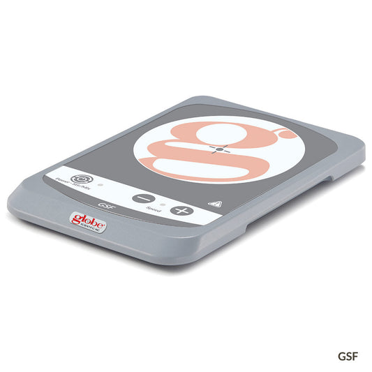 Globe Scientific GSF Magnetic Stirrer Low Profile 100-240V 50/60Hz with US UK EU Plugs 25 to 1500rpm Auto-Reverse Function IP65 rating PET surface