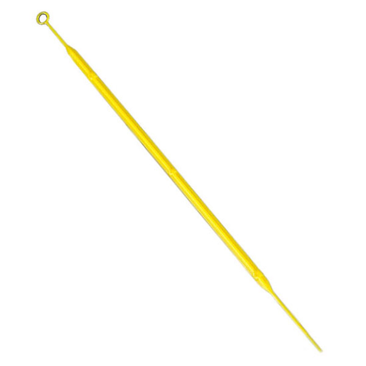 Globe Scientific 2815 Inoculation Loop Rigid 10uL with Needle with Calibration Certificate STERILE Yellow 20/Peel Pack 25 Packs/Unit
