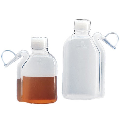 Globe Scientific 601634 Wash Bottle Squeeze with Integral Molded Dispensing Tip Screwcap PE 500mL