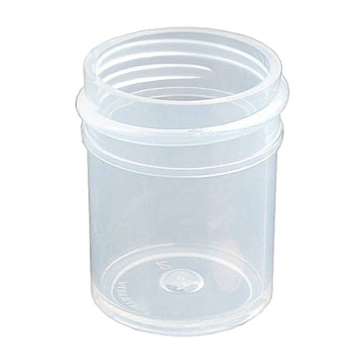 Globe Scientific 6405 Jar Wide Mouth 720mL (24oz) PP 120mm Opening 4 3/8 x 3 1/8" (Screw Cap Packaged Separately)