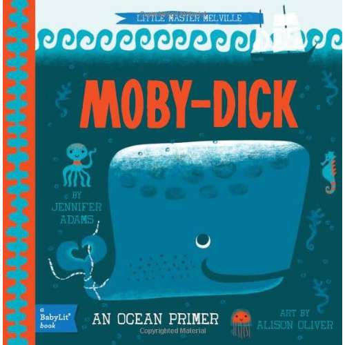 Paradise Clay GSP003 Moby Dick: A BabyLit® Ocean Primer - Book