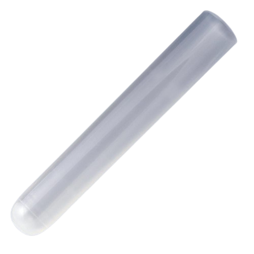 Globe Scientific 111043 Test Tube 16 x 100mm (12mL) PP No Rim Graduated Bulk