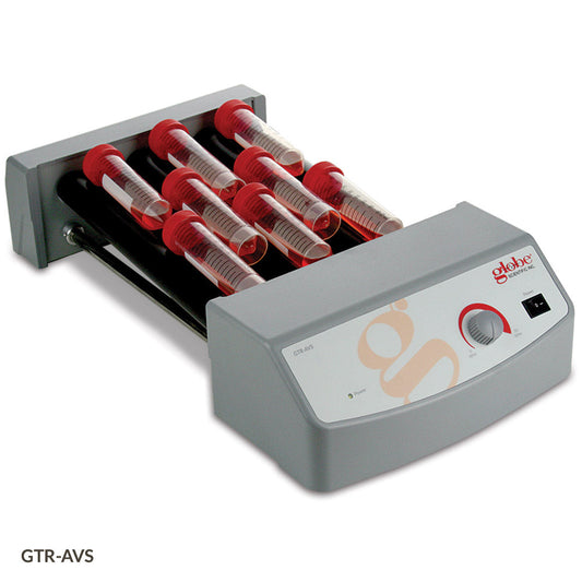 Globe Scientific GTR-AVS Tube Roller Analog Variable Speed 6 Rollers 120-240v 50/60Hz US UK EU Plugs
