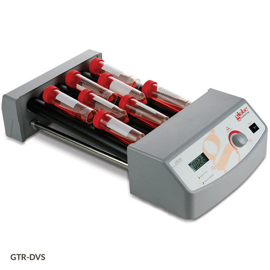 Globe Scientific GTR-DVS Tube Roller Digital Variable Speed 6 Rollers 120-240v 50/60Hz US UK EU Plugs