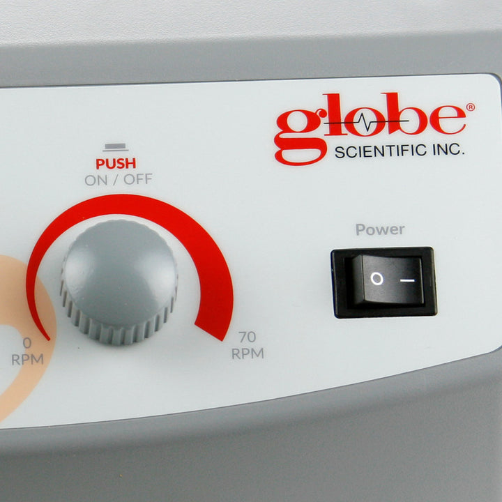 Globe Scientific GTR-DVS Tube Roller Digital Variable Speed 6 Rollers 120-240v 50/60Hz US UK EU Plugs