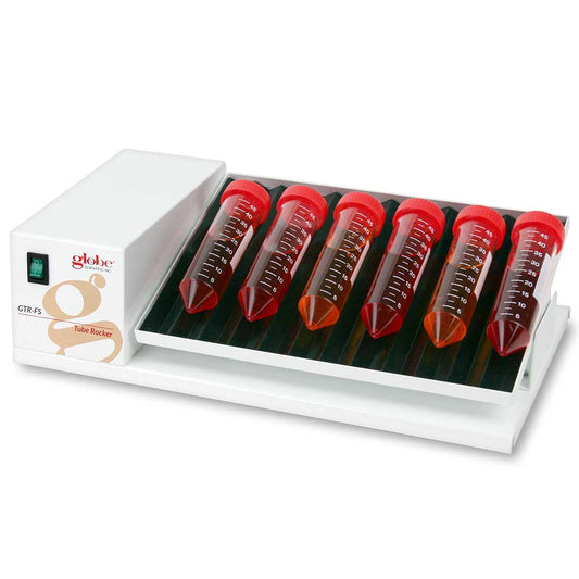 Globe Scientific GTR-FS Tube rocker single tier 120v 60Hz US Plug 9.9" x 6.7" platform 24rpm