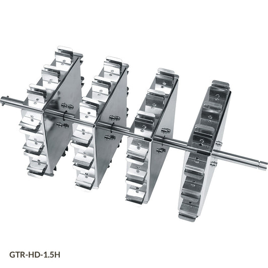 Globe Scientific GTR-HD-1.5H Tube Holder for use with GTR-HD Series Tube Rotators 48 Horizontal Places for 1.5mL Microcentrifuge Tubes