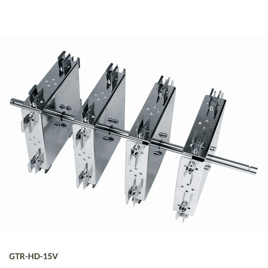 Globe Scientific GTR-HD-15V Tube Holder for use with GTR-HD Series Tube Rotators 16 Vertical Places for 15mL Microcentrifuge Tubes