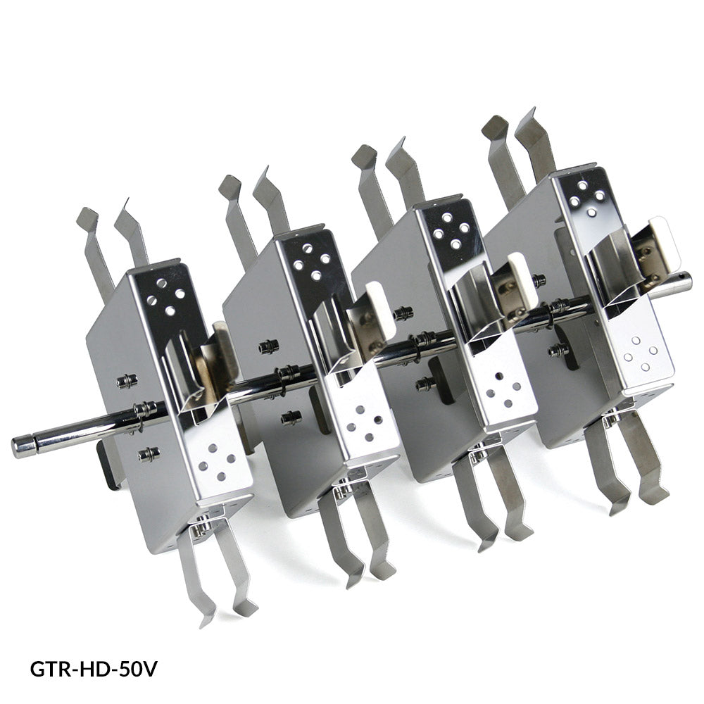 Globe Scientific GTR-HD-50V Tube Holder for use with GTR-HD Series Tube Rotators 16 Vertical Places for 50mL Microcentrifuge Tubes
