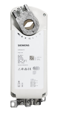 Siemens GVD326.1U DAMPER ACTUATOR | SPRING RETURN | 230 VAC | ON/OFF | 200 LB-IN | SW