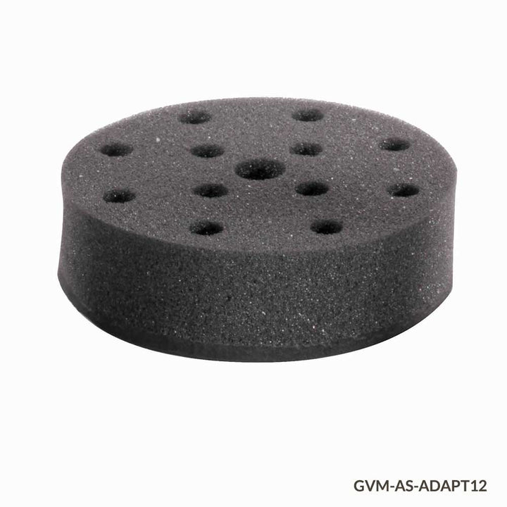 Globe Scientific GVM-AS-ADAPT12 Tube Holder Foam for use with GVM Series Vortex Mixers 12-Place for 12mm Tubes (must use with Plate Adapter VM-AS-PLATE or Vortexing Rod VM-AS-ROD)