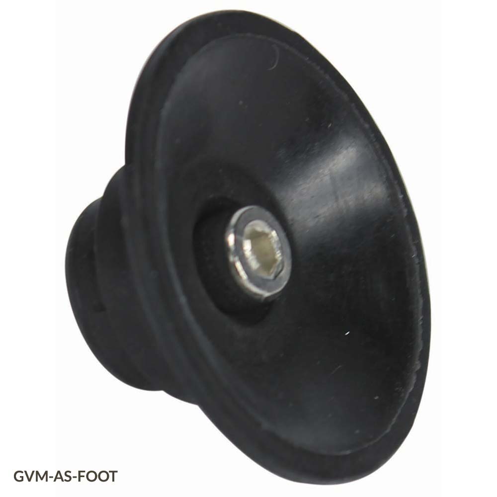 Globe Scientific GVM-AS-FOOT Suction Foot Rubber with Screw for use with GVM Series Vortex Mixers 4 Each