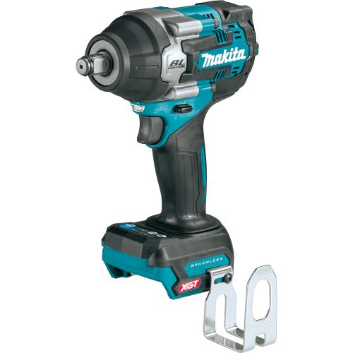 Makita GWT07Z 40V max XGT® Brushless Cordless 4‘Speed Mid‘Torque 1/2" Sq. Drive Impact Wrench w/ Friction Ring Anvil, Tool Only