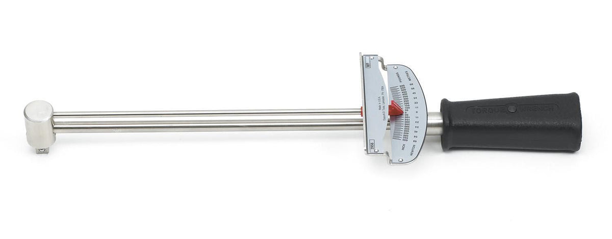 Gearwrench 2956N 3/8" Drive Beam Torque Wrench 0-800 in/lbs.