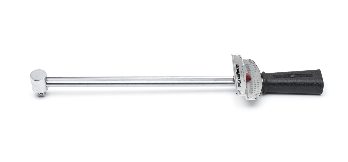 Gearwrench 2957N 1/2" Drive Beam Torque Wrench 0-150 ft/lbs.