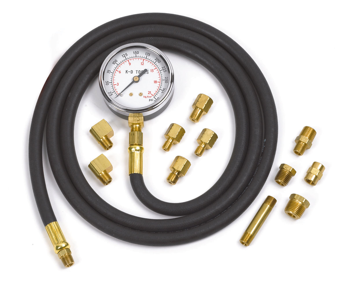 Gearwrench 3343D 12 Piece Engine/Automatic Transmission Oil Pressure Check Kit