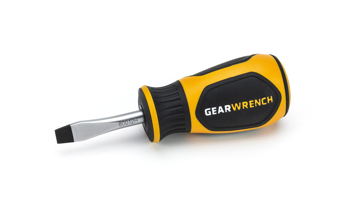 Gearwrench 80012H 1/4" x 1-1/2" Slotted Dual Material Screwdriver