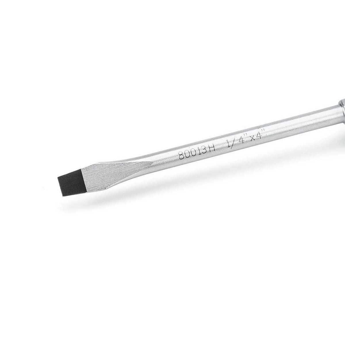 Gearwrench 80013H 1/4" x 4" Slotted Dual Material Screwdriver