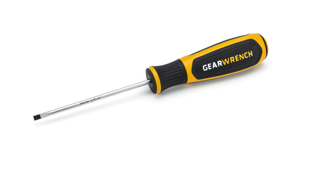 Gearwrench 80015H 1/8" x 3" Cabinet Dual Material Screwdriver
