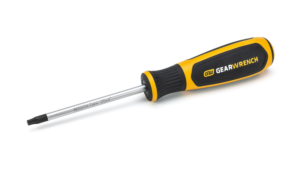 Gearwrench 80027H T25 x 4" Torx® Dual Material Screwdriver
