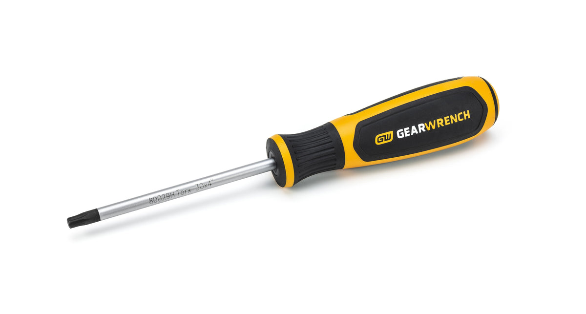 Gearwrench 80029H T30 x 4" Torx® Dual Material Screwdriver