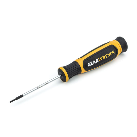 Gearwrench 80034H 1.5mm x 60mm Mini Slotted Dual Material Screwdriver